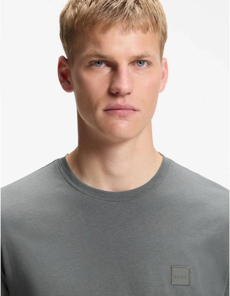 Orange Tales T-Shirt With Logo Patch Premium Cotton