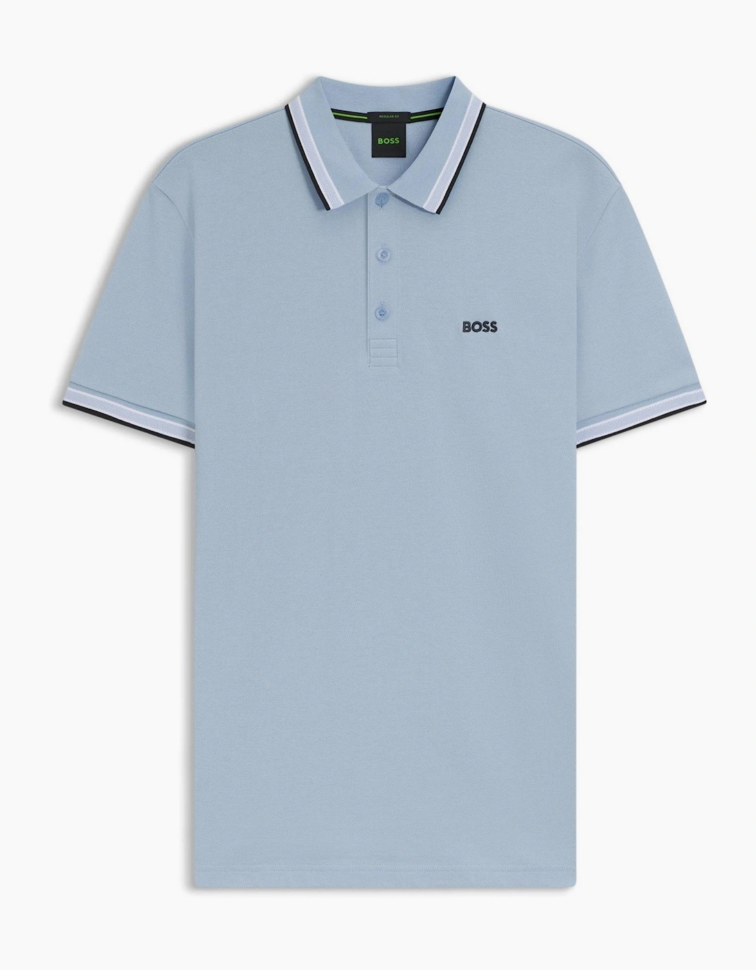 Green Paddy Polo Shirt With Contrast Tipping, 6 of 5
