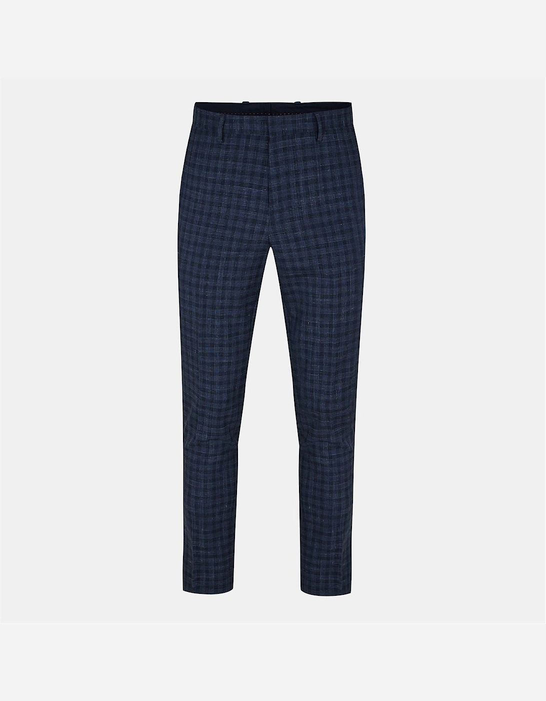 Jeffery Plaid Patterned Slim Fit Chinos, 2 of 1