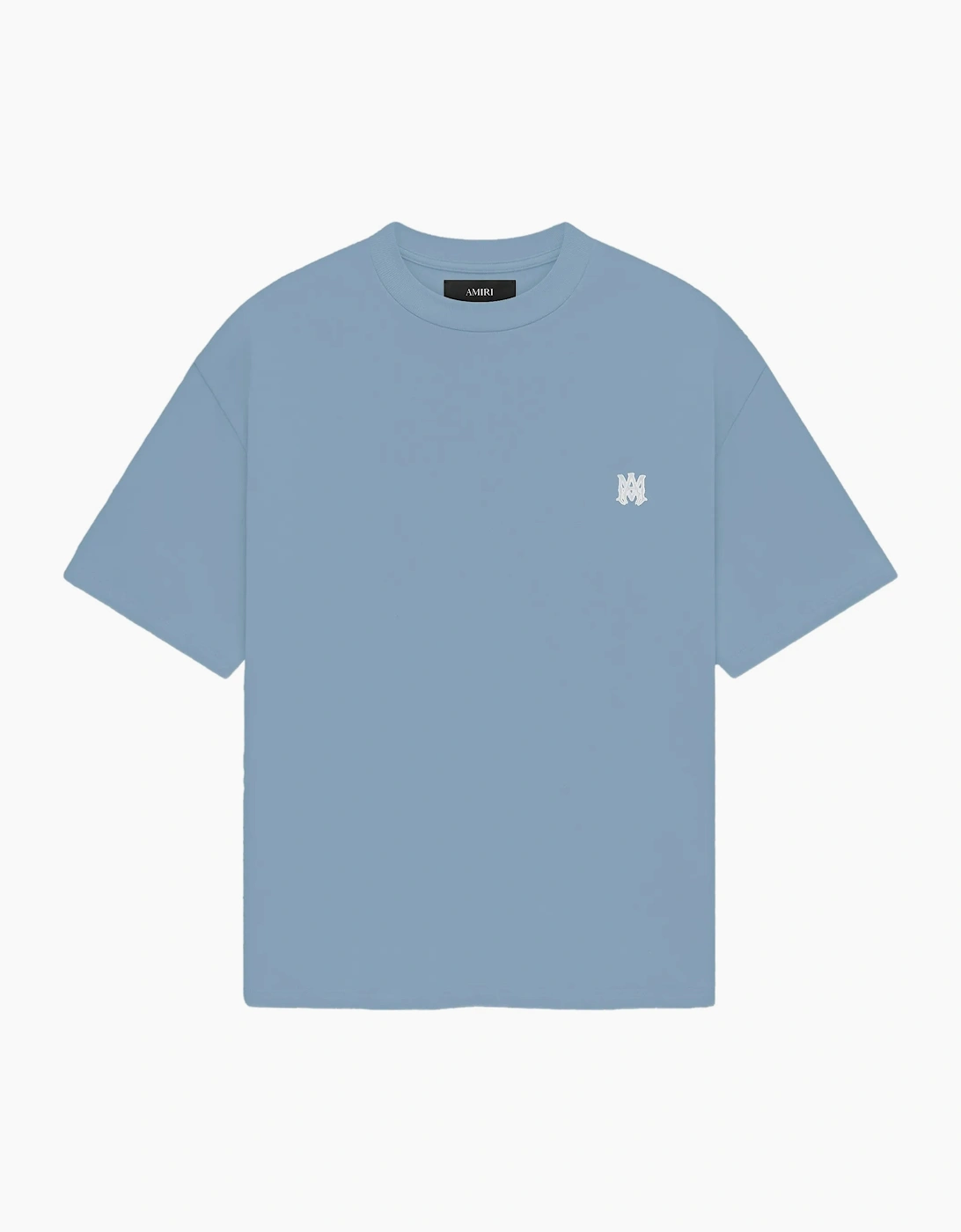 Amiri 'MA' Logo Skater T-Shirt in Blue