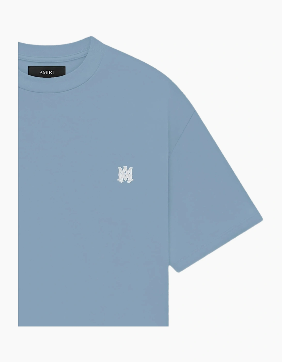 Amiri 'MA' Logo Skater T-Shirt in Blue