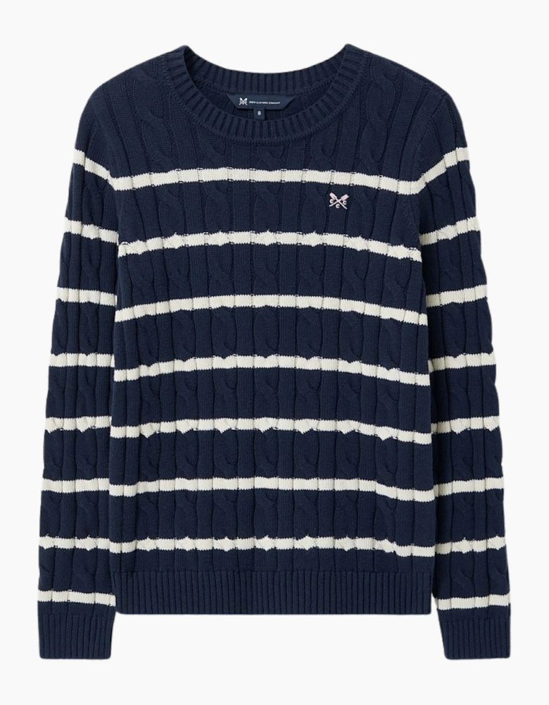 Crew Clothing Womens Crew Neck Chunky Sweatshirt