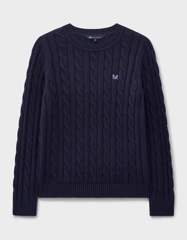 Crew Clothing Womens Crew Neck Chunky Sweatshirt