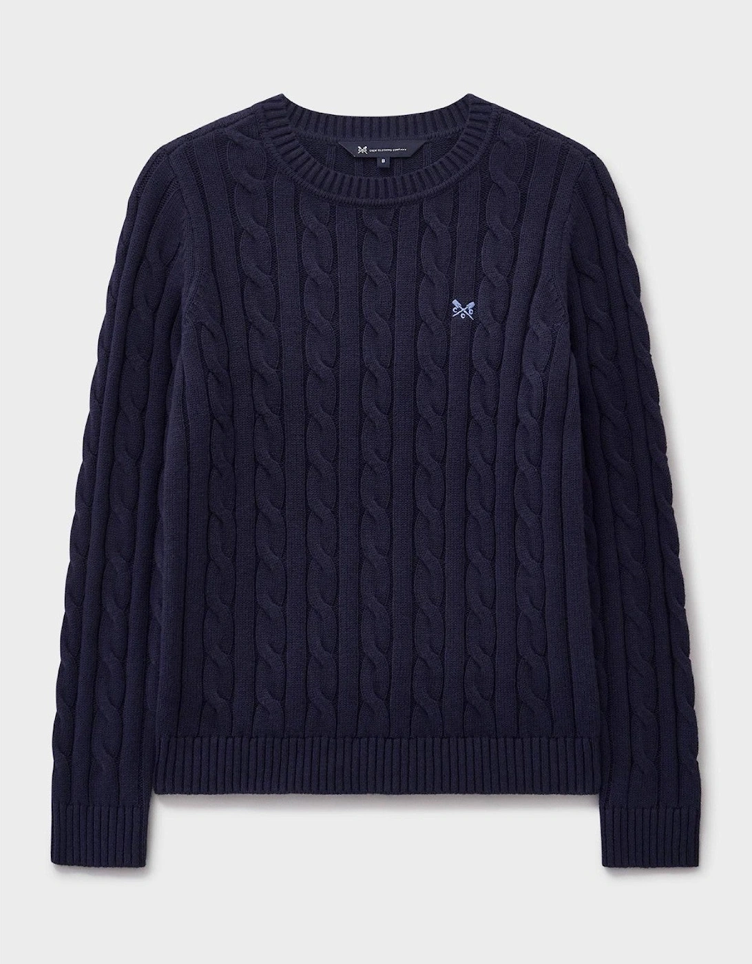 Crew Clothing Womens Crew Neck Chunky Sweatshirt