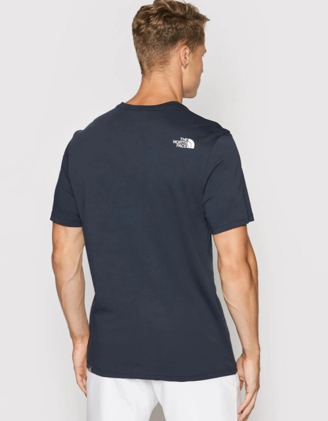 The North Face Mens Easy Tee Short Sleeve T-shirt in Navy