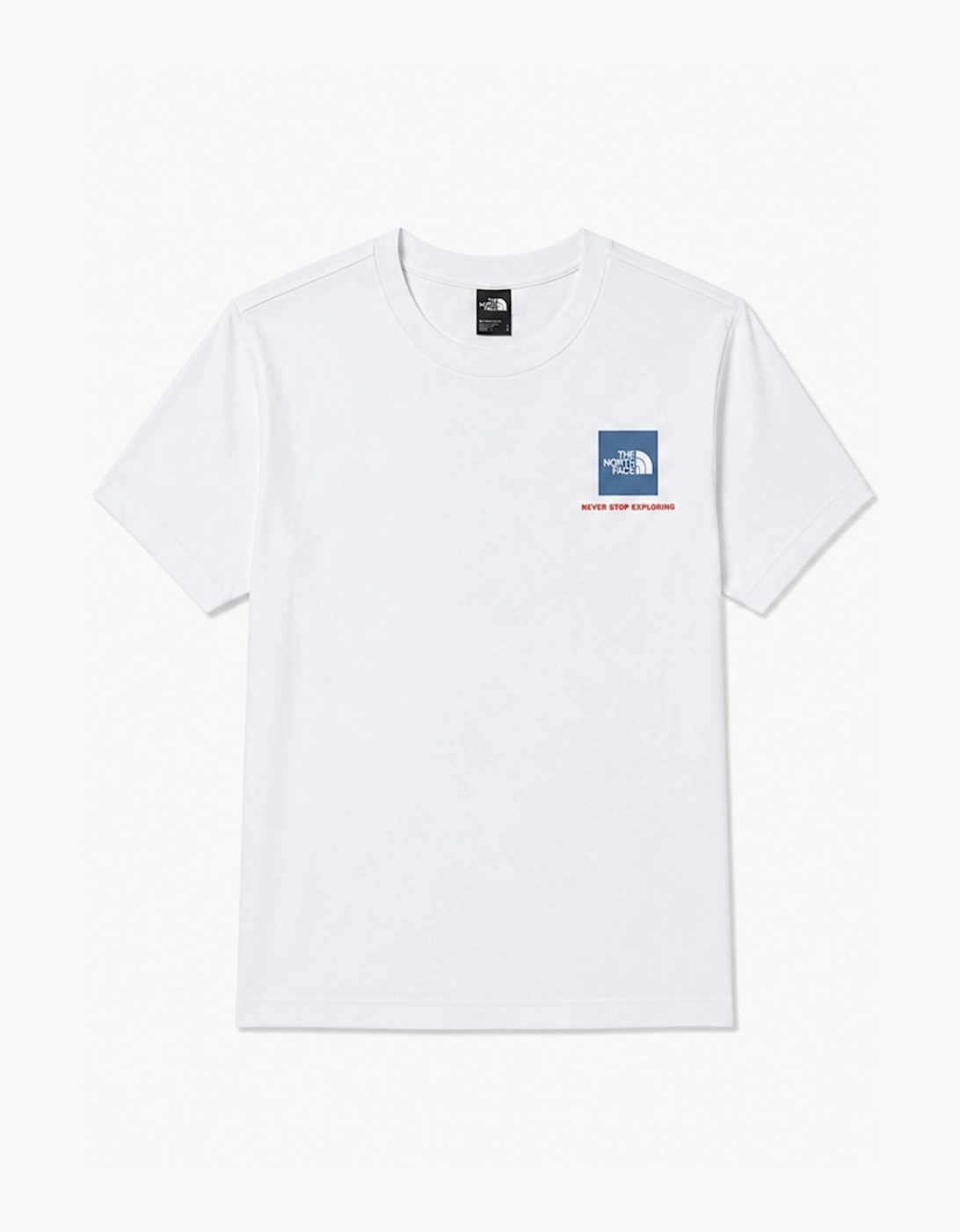 The North Face Mens SS Fine Box T-Shirt in White