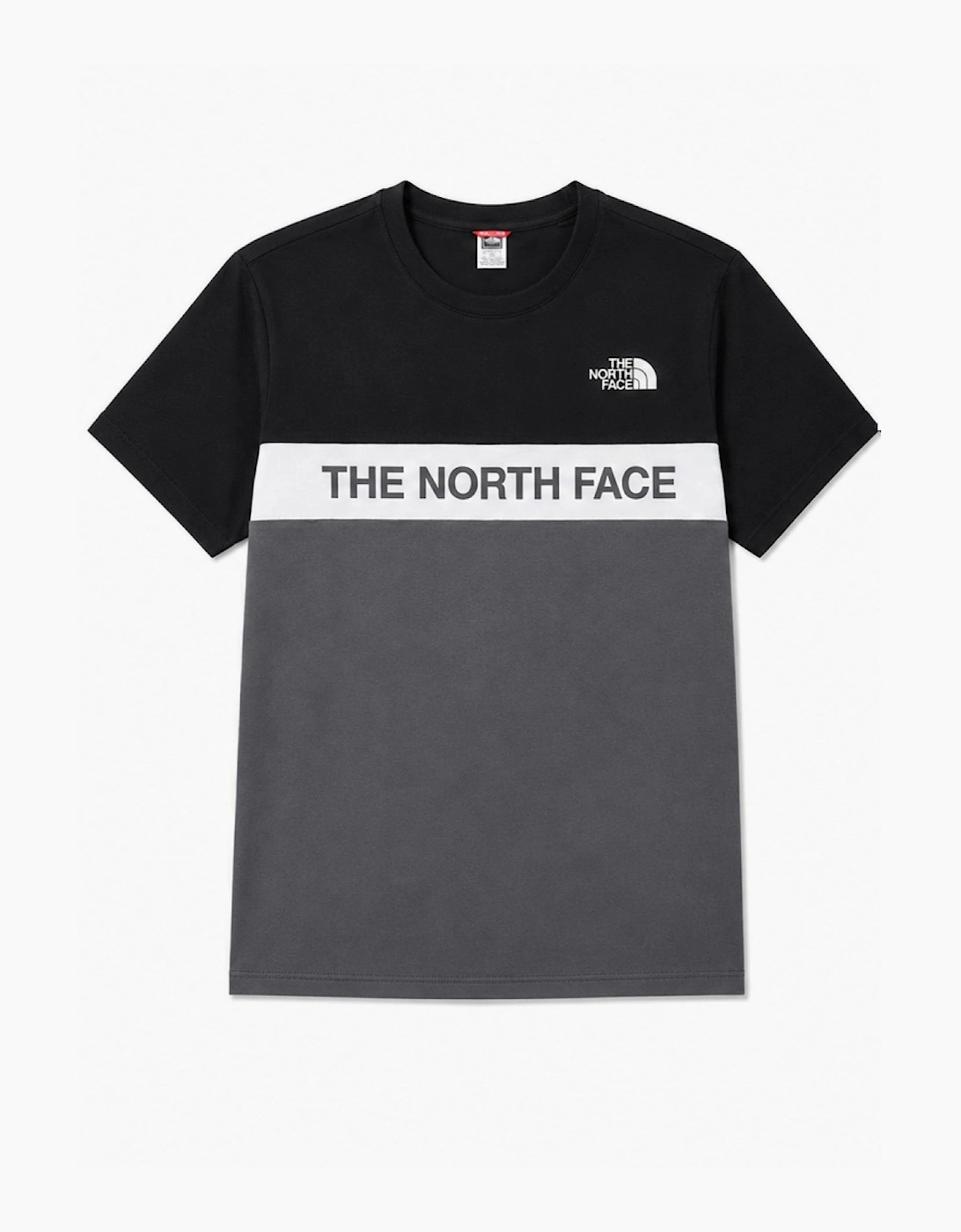 The North Face Mens Colour Block T Shirt in Black