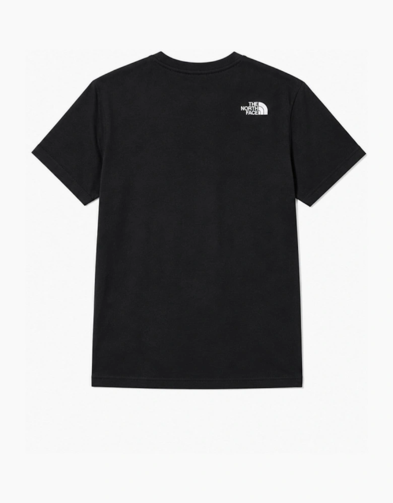 The North Face Mens Colour Block T Shirt in Black
