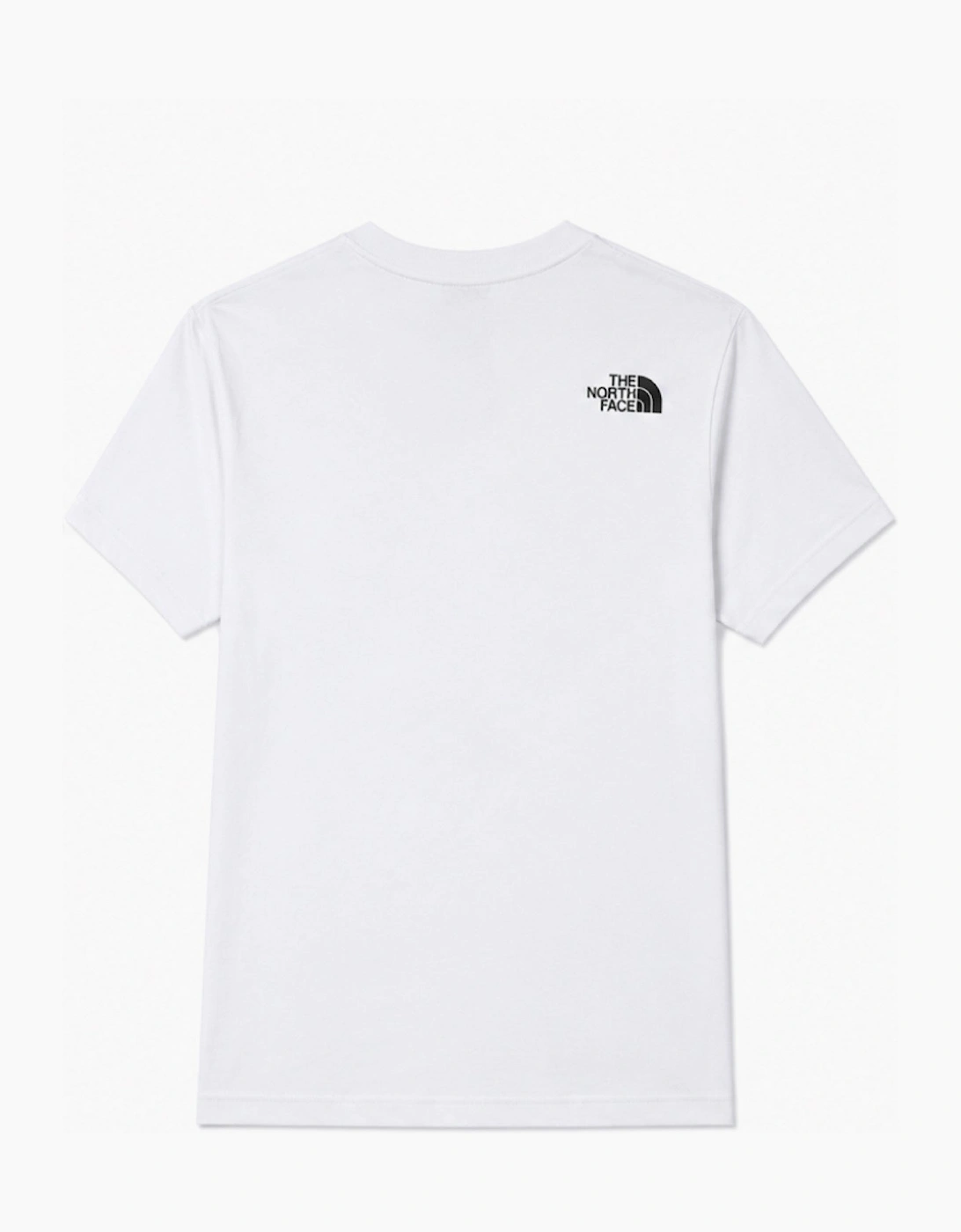 The North Face Mens Easy Tee Short Sleeve T-shirt in White