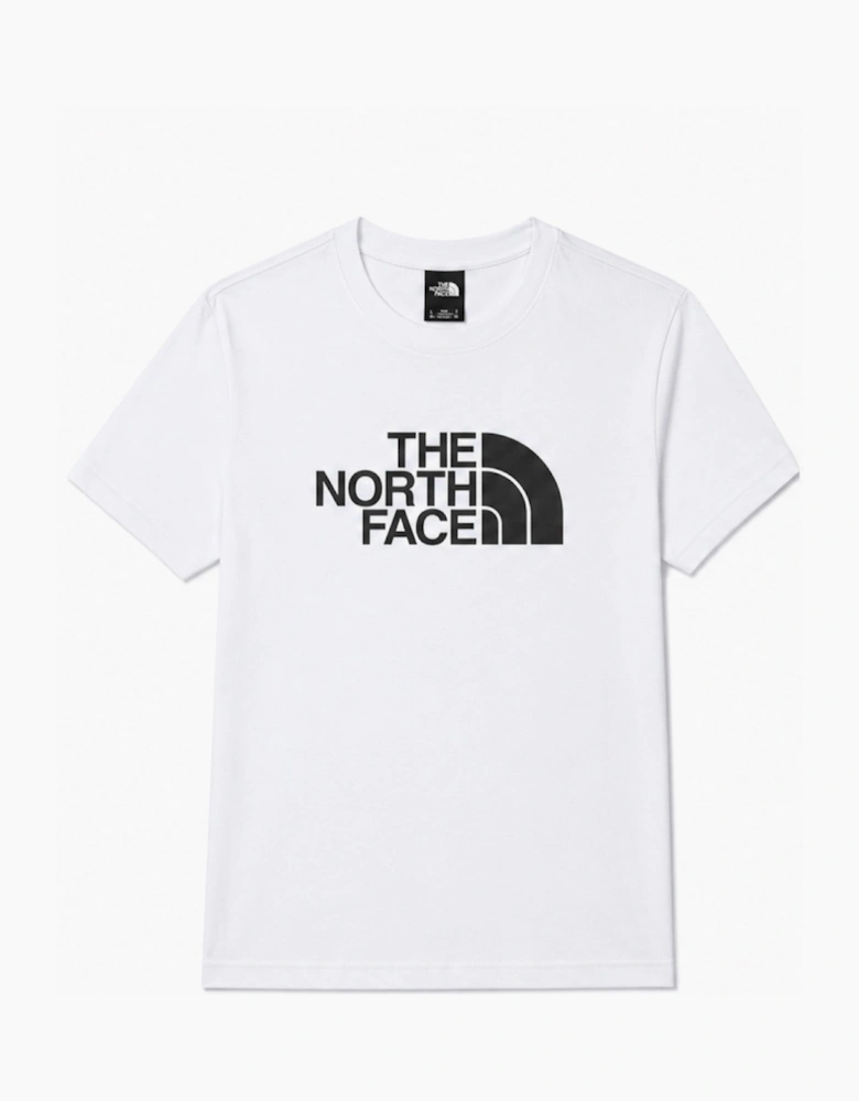 The North Face Mens Easy Tee Short Sleeve T-shirt in White