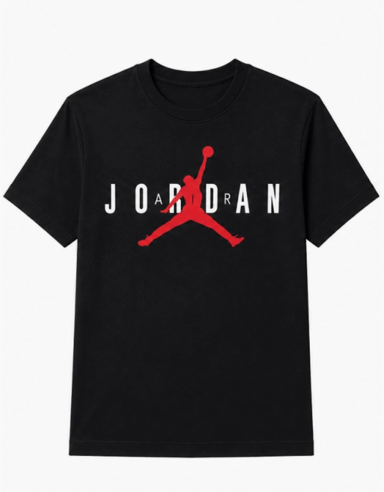 Nike Jordan Mens Jumpman Logo T-Shirt in Black