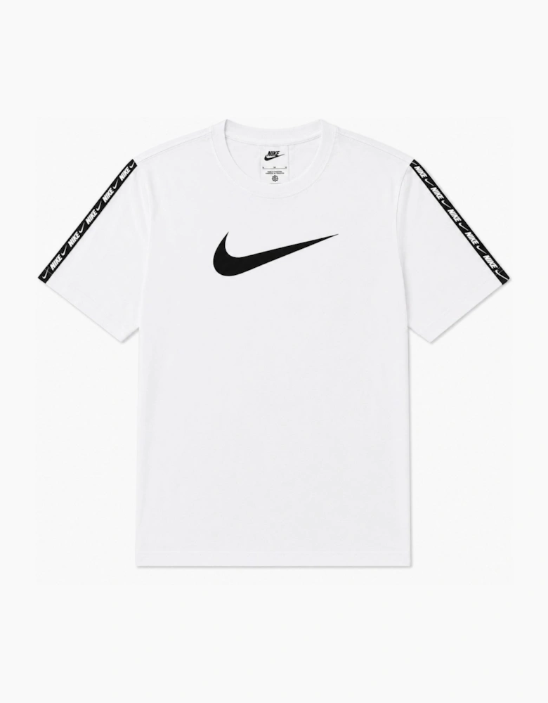 Nike Mens Sportswear Repeat T Shirt in White