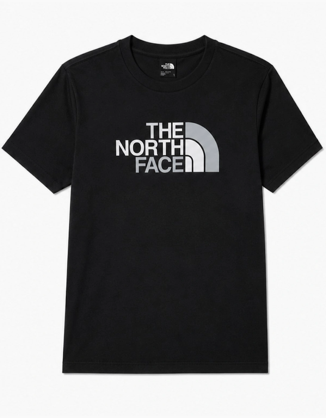 The North Face Mens Easy Tee Short Sleeve T-shirt in Black