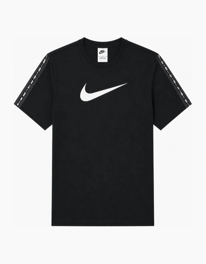 Nike Mens Sportswear Repeat T Shirt in Black