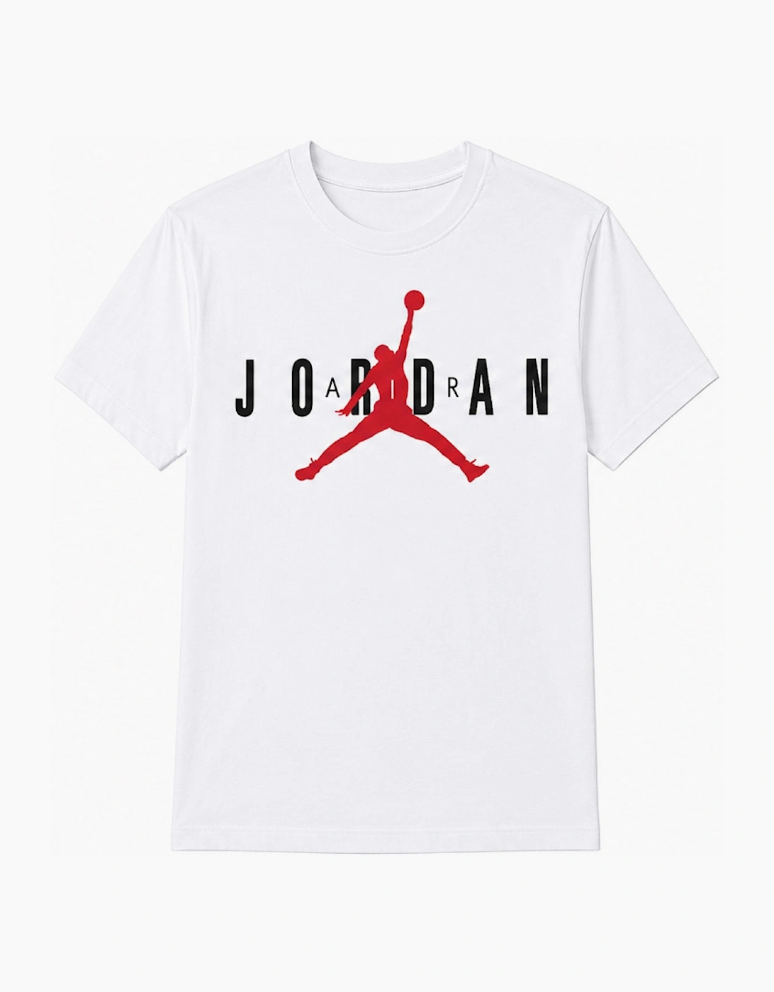 Nike Jordan Mens Jumpman Logo T-Shirt in White