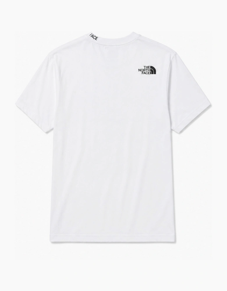 The North Face Mens ZUMU Short Sleeve T-shirt in White