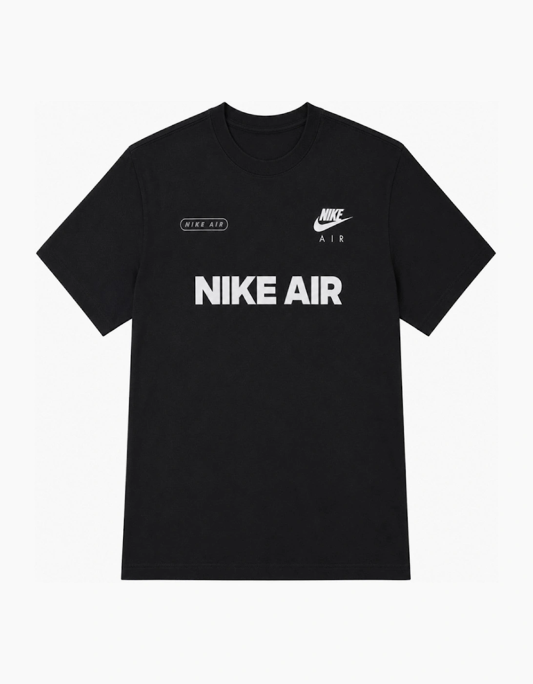 Nike Air Mens Graphic Premium Cotton T-Shirt in Black