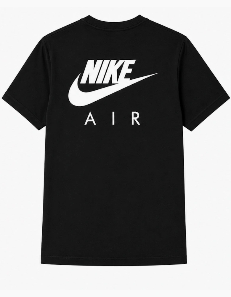 Nike Air Mens Graphic Premium Cotton T-Shirt in Black