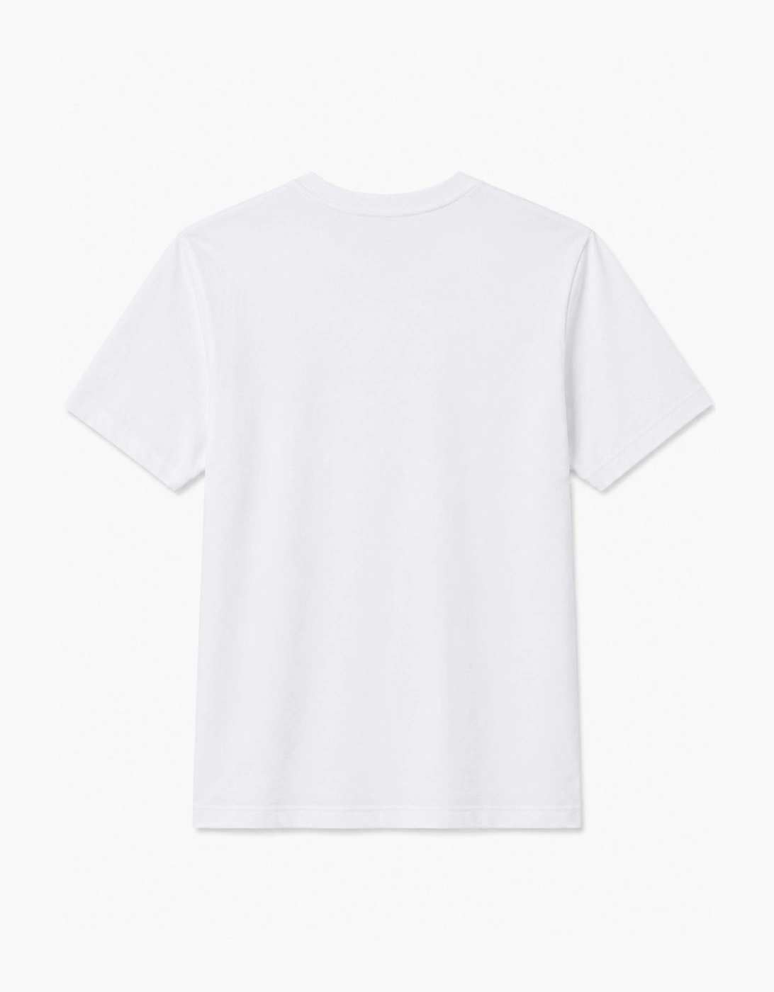 Nike Mens Embroidered Logo Swoosh T Shirt in White