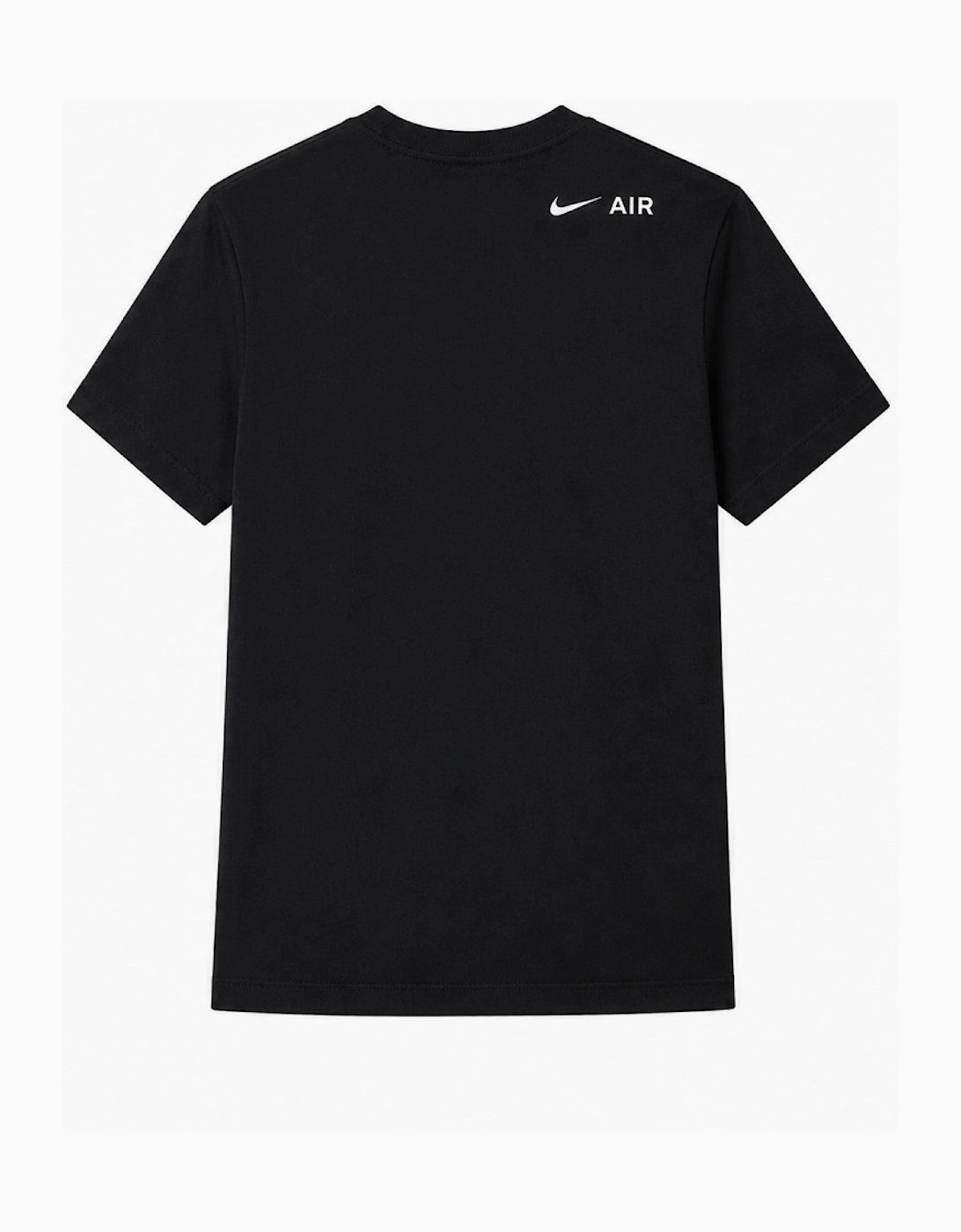 Nike Air Mens Sportswear Multi Swoosh Logo T Shirt in Black