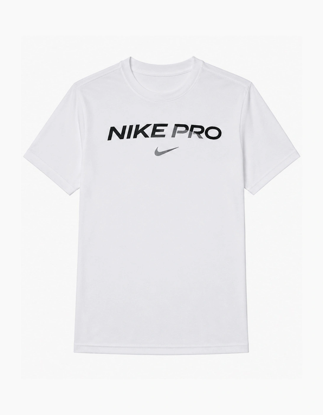 Nike Pro Mens Dri Fit Sportswear T Shirt in White