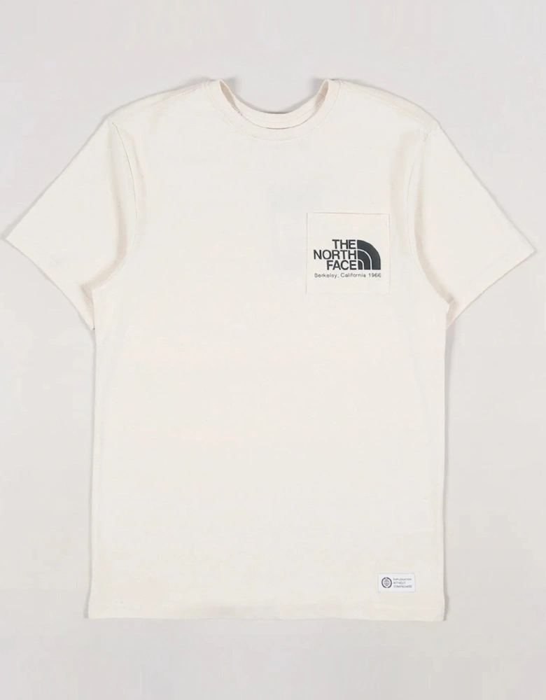 The North Face Mens M Scrap BKL California T-Shirt in Beige