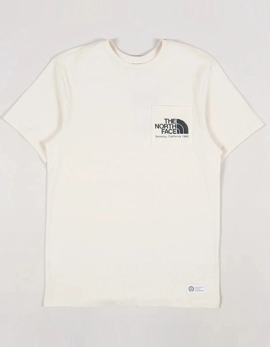 The North Face Mens M Scrap BKL California T-Shirt in Beige