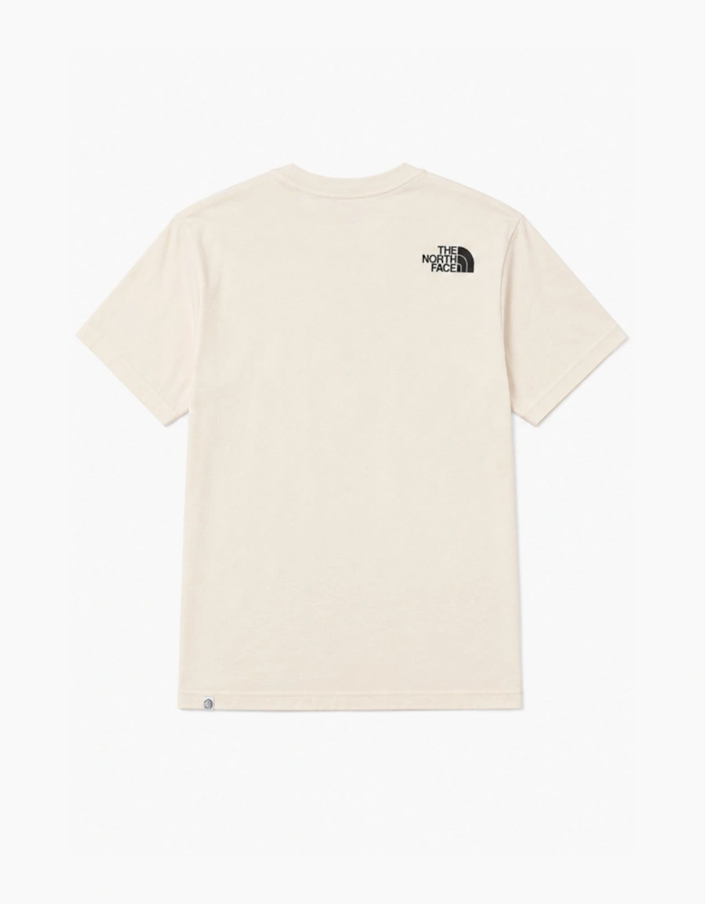 The North Face Mens M Scrap BKL California T-Shirt in Beige