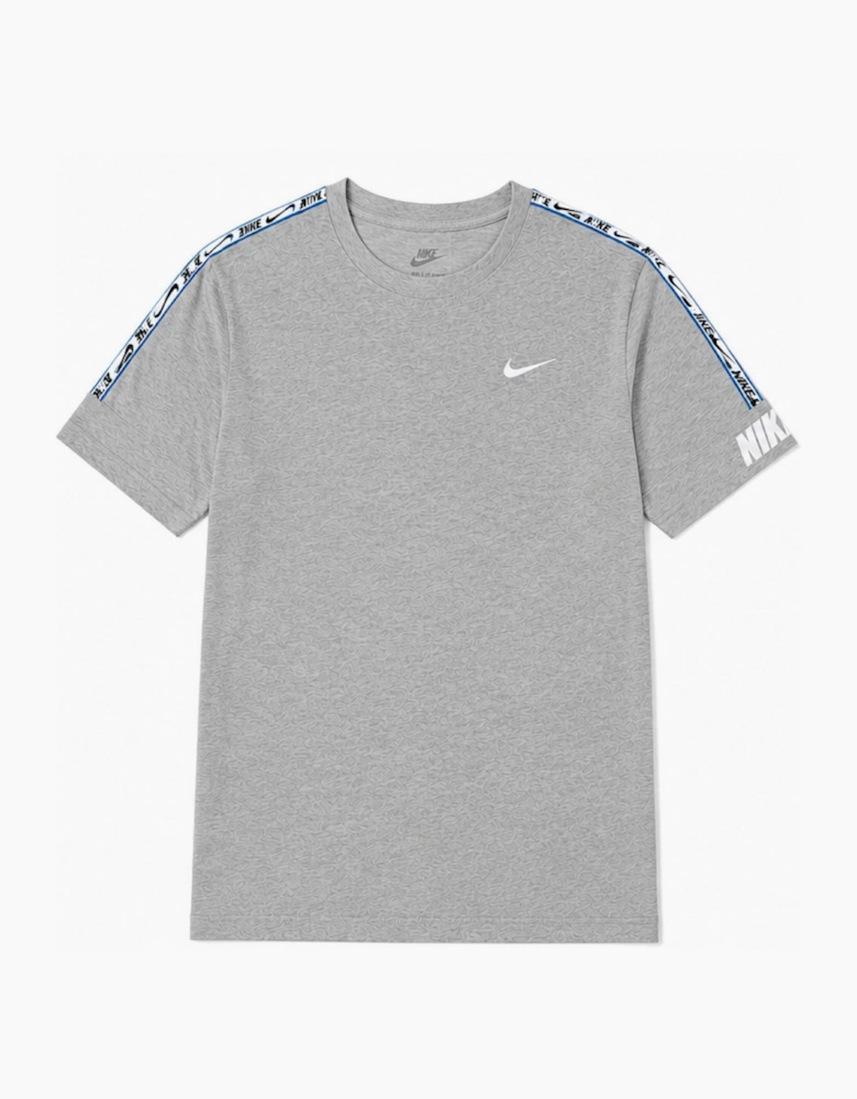 Nike Mens NSW Repeat T Shirt in Grey