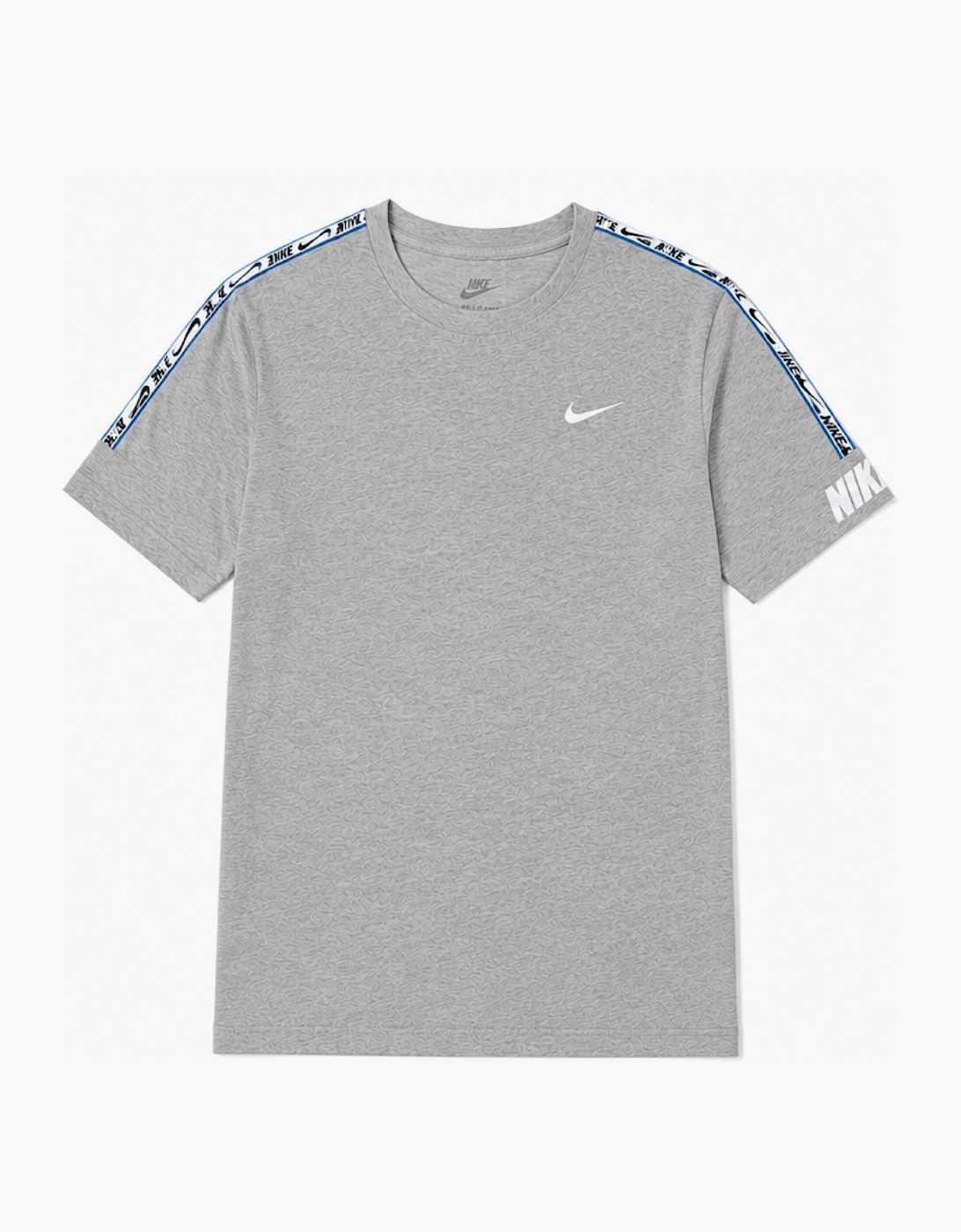 Nike Mens NSW Repeat T Shirt in Grey, 6 of 5