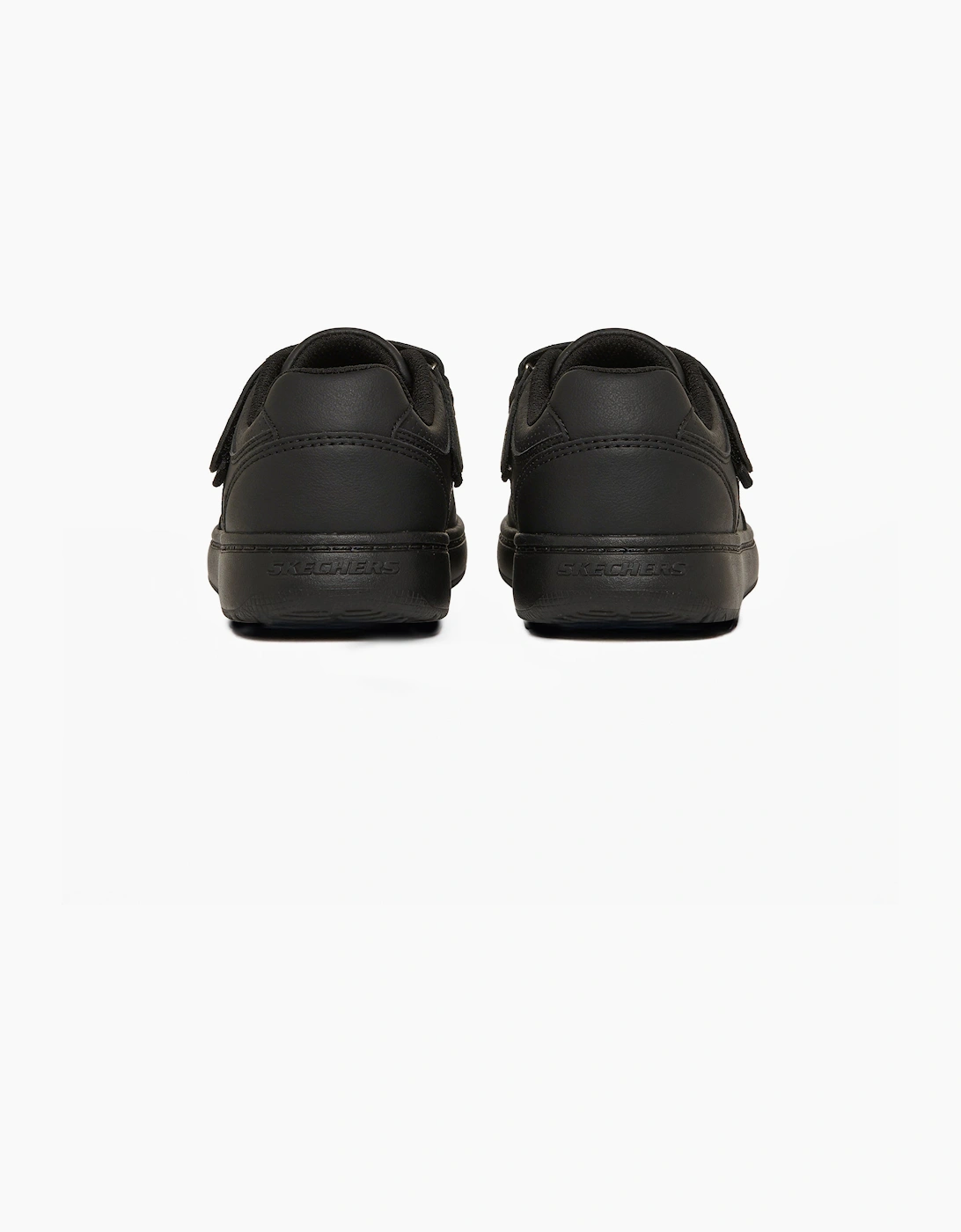 Skechers QUICK STREET LITE Boys School Shoes Black
