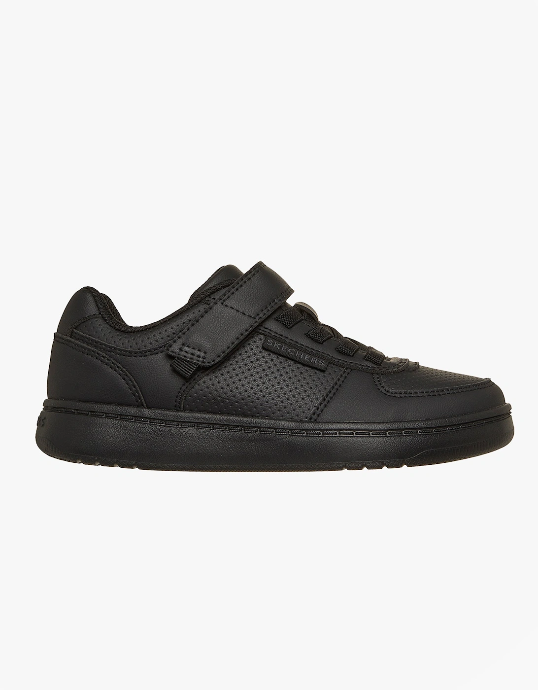 Skechers QUICK STREET LITE Boys School Shoes Black