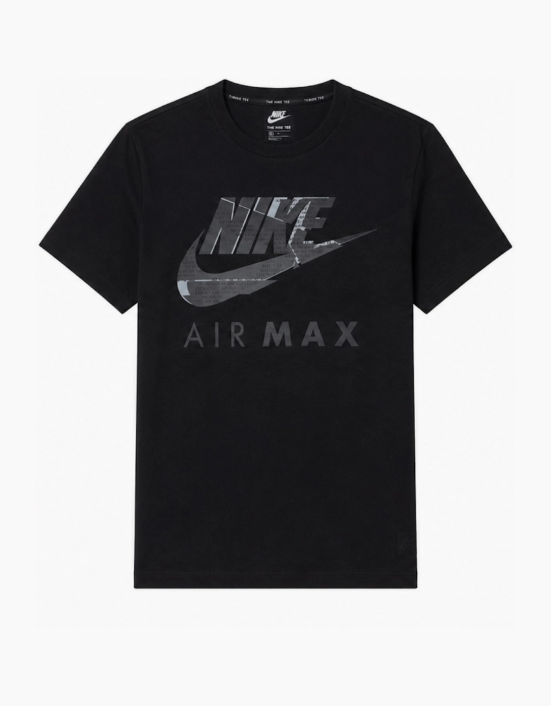 Nike Men's Nike Air Max NSW Graphic Print Mens T Shirt in Black