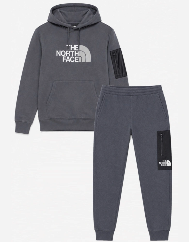 The North Face Mens Inc Bondi Pullover Tracksuit in Vanadis Grey