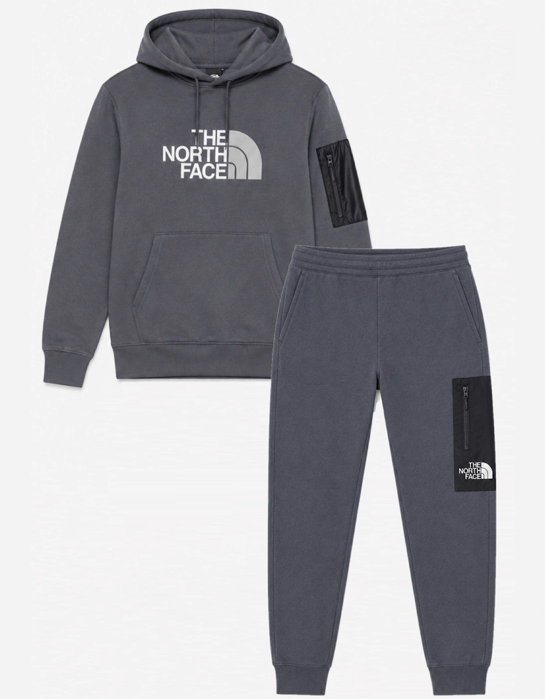 The North Face Mens Inc Bondi Pullover Tracksuit in Vanadis Grey