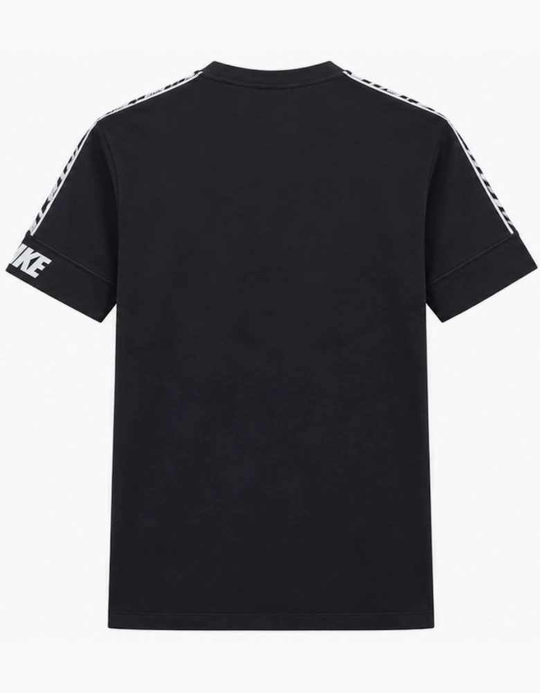 Nike Mens NSW Repeat T Shirt in Black White