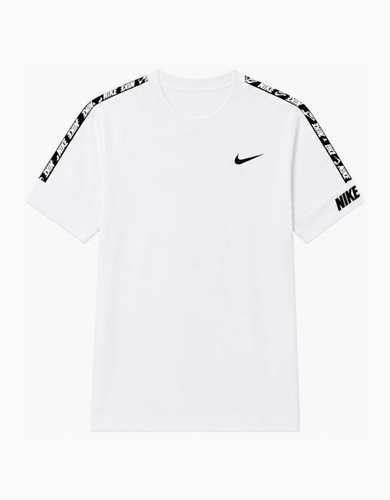 Nike Mens NSW Repeat T Shirt in White