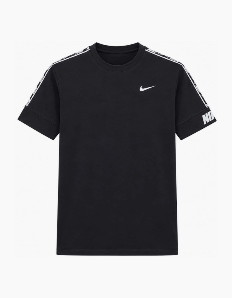 Nike Mens NSW Repeat T Shirt in Black White