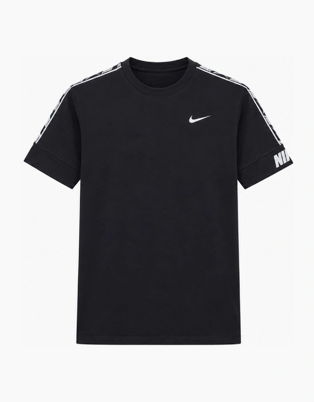 Nike Mens NSW Repeat T Shirt in Black White