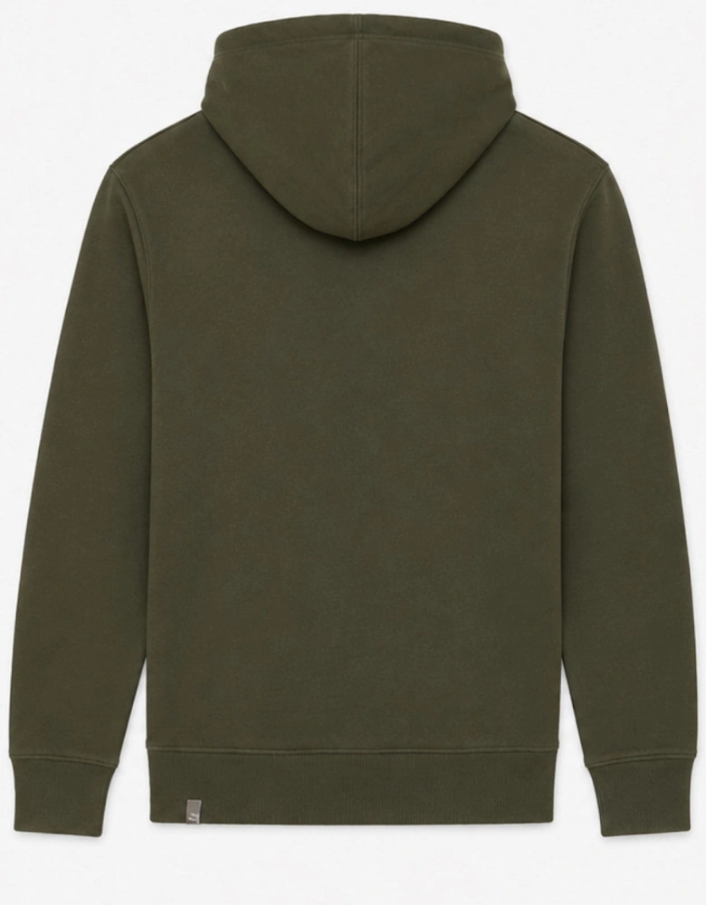 The North Face Men's Drew Peak Pullover Hoodie in Khaki Green