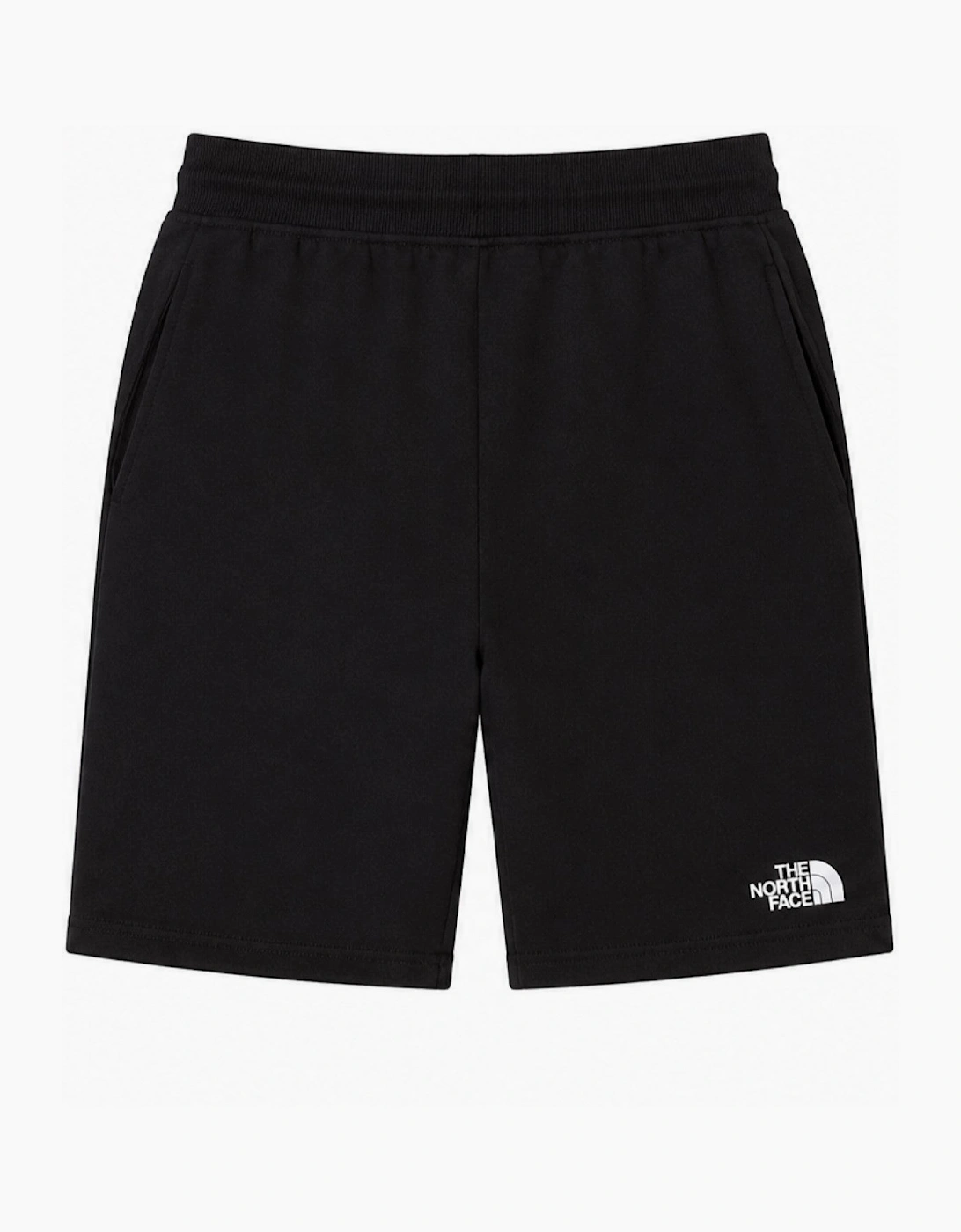 The North Face Mens Standard French Terry Shorts in Black