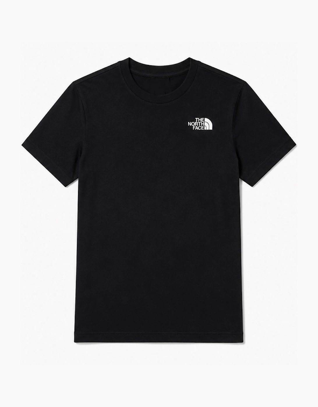 The North Face Mens Red Box Short Sleeve T-shirt in Black