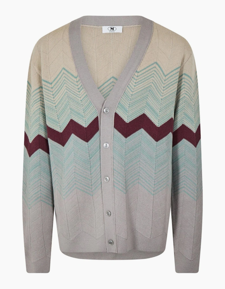 Unisex Adults Stripe Cardigan