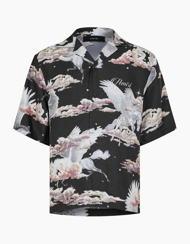 Pegasus Short Sleeve Bowling Shirt