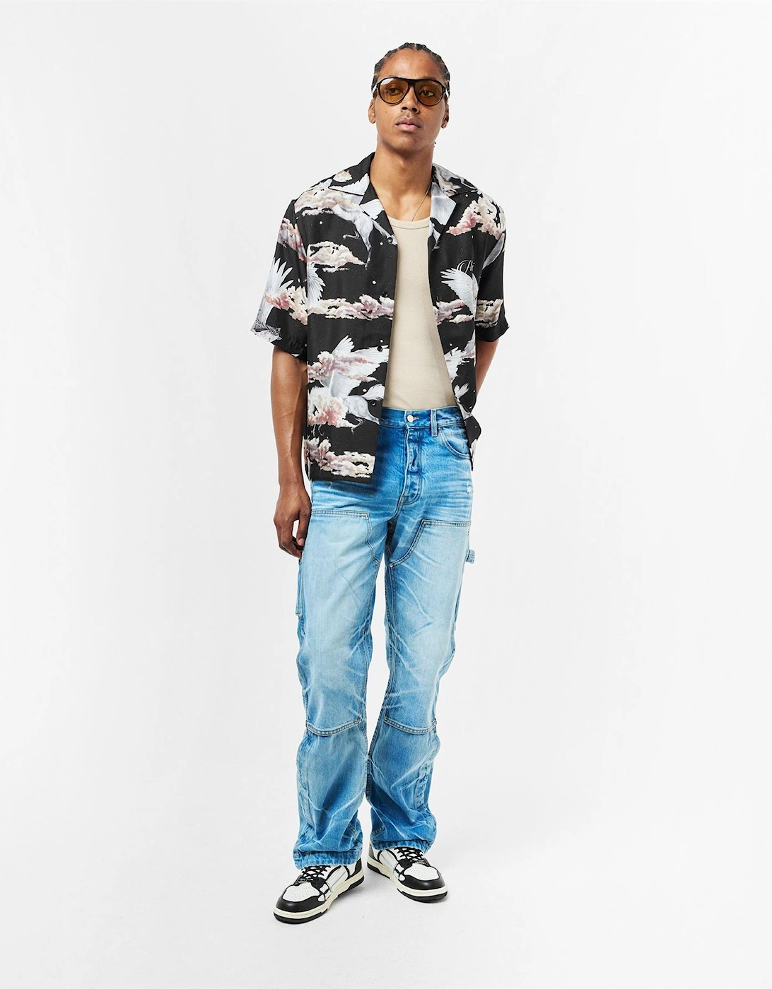 Pegasus Short Sleeve Bowling Shirt