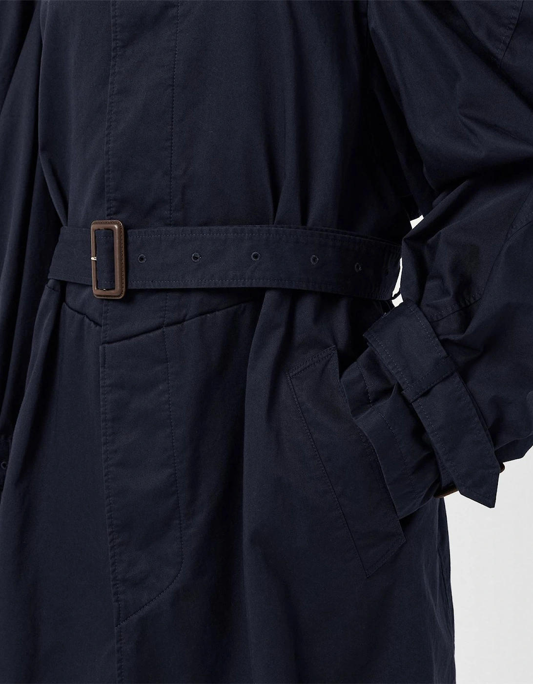 Womens Oversized Water Resistant Trench Coat