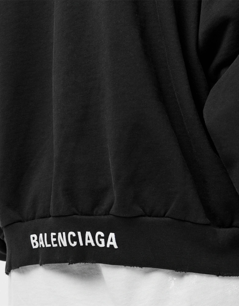 Womens Oversized Pull Over Hoodie