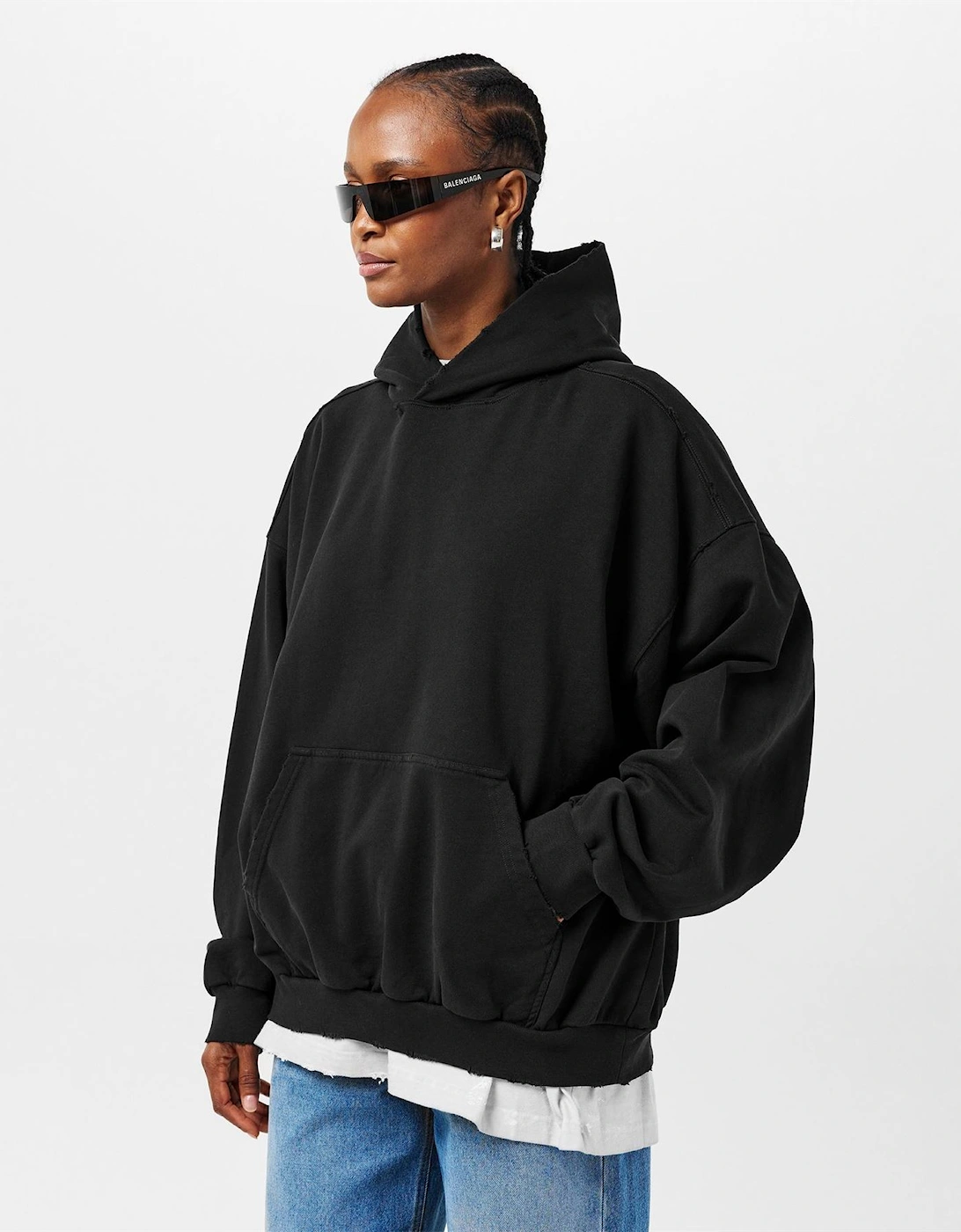 Womens Oversized Pull Over Hoodie