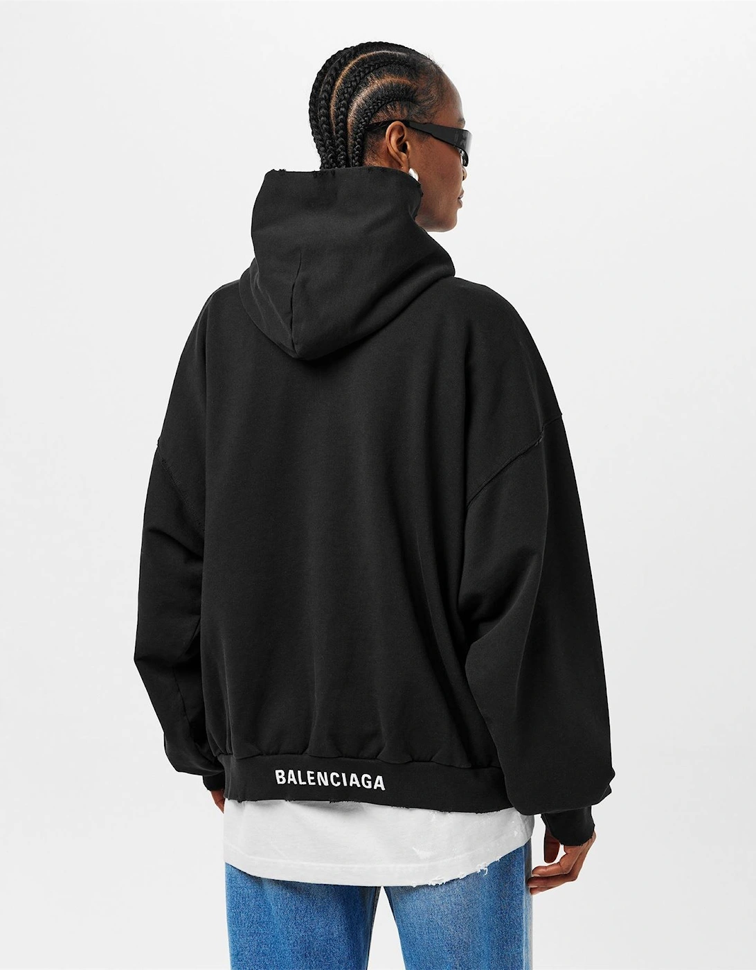 Womens Oversized Pull Over Hoodie