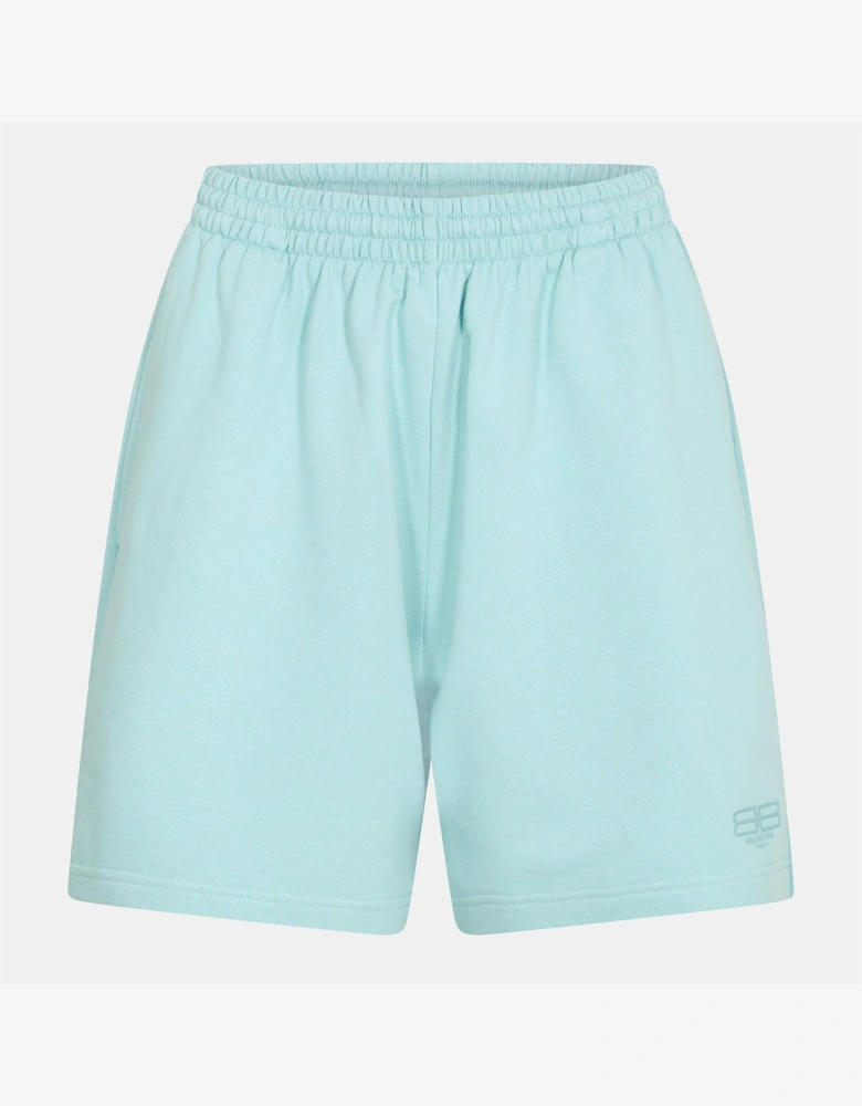 Womens Stretch Fleece Jogger Shorts